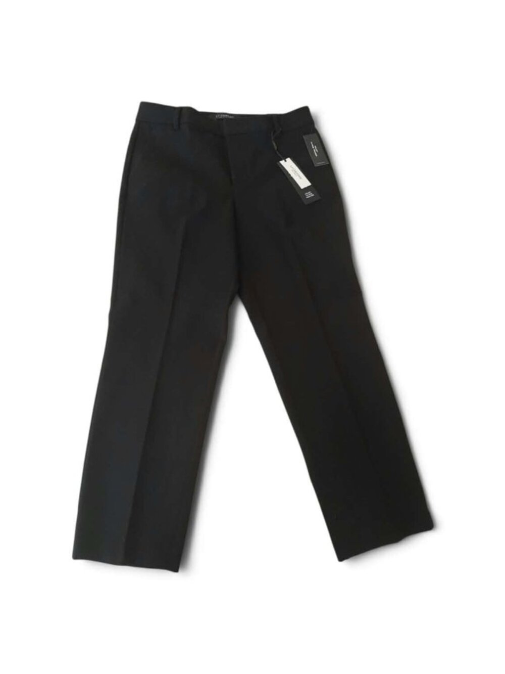 Liverpool Kelsey Hi-Rise Trouser Petite 8 Black Straight Leg Work Pants NWT